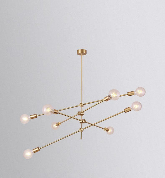 Adjustable Mobile Pendant Light with Dimmable LED and Modern Design
