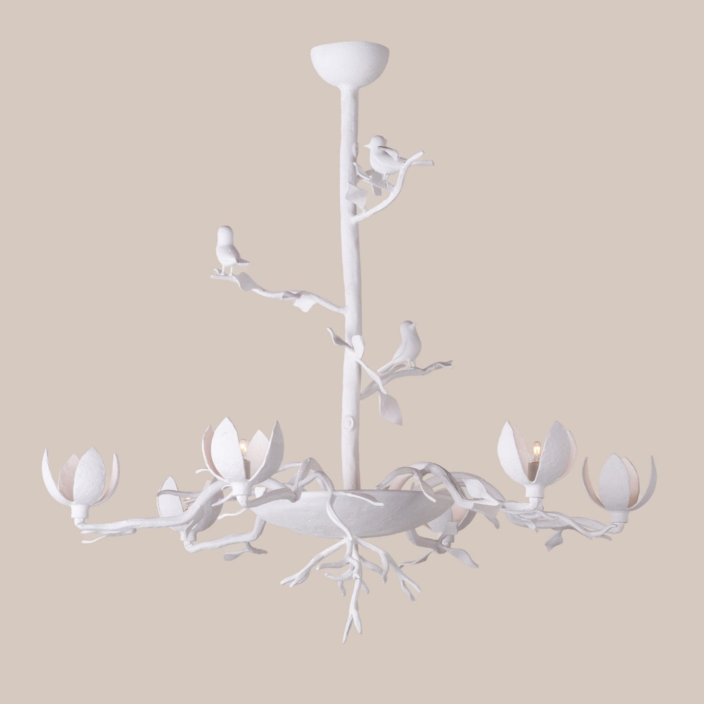 Elegant Passera Chandelier - Adjustable Brightness & Crystal Accents