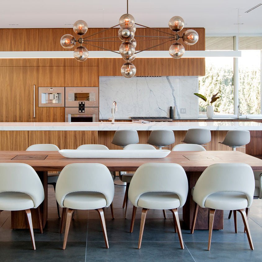 Vertex Chandelier - Modern Design with Adjustable Brightness & Energy-