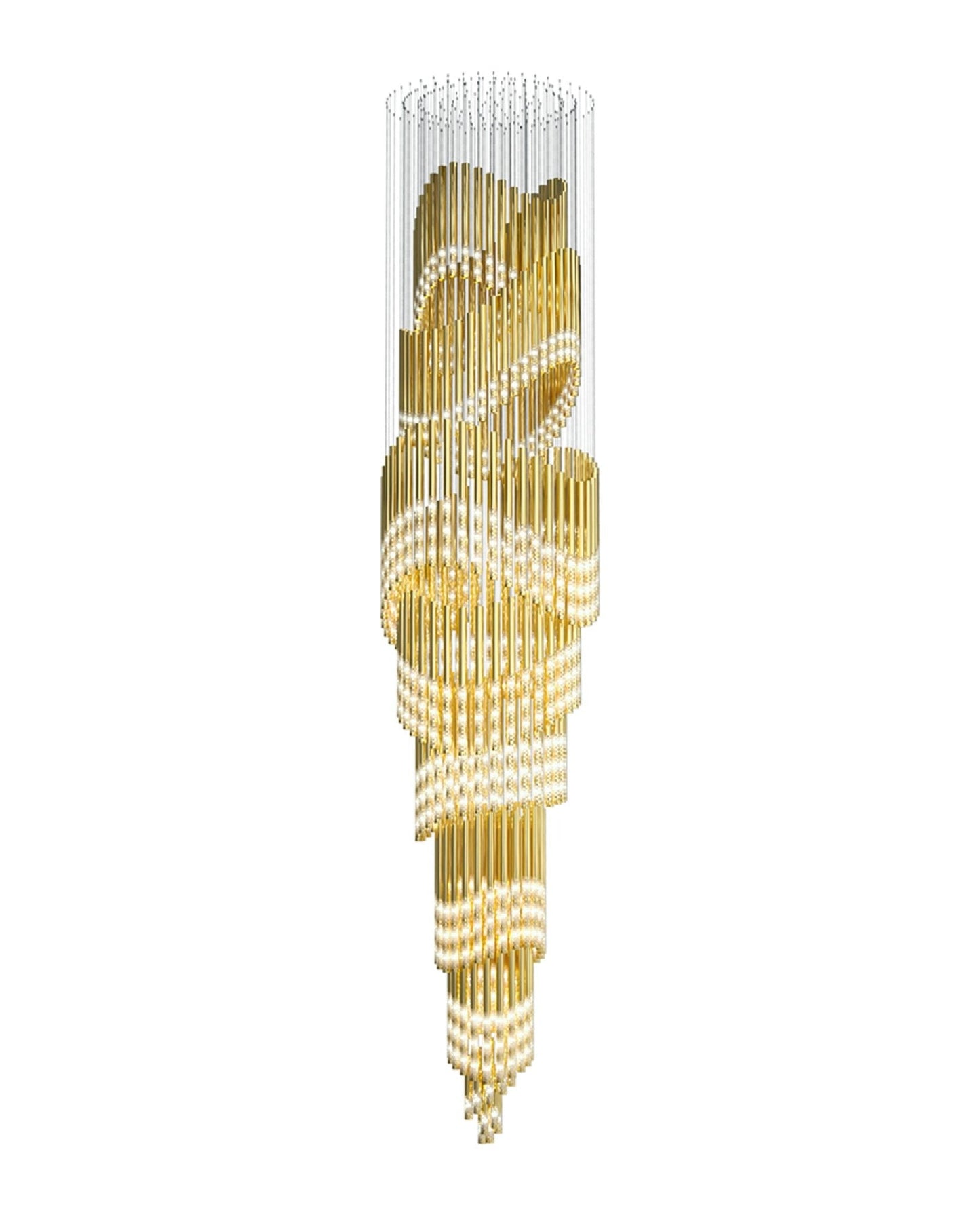 Symphony Orchestra Chandelier - Elegant Design with Adjustable Brightn