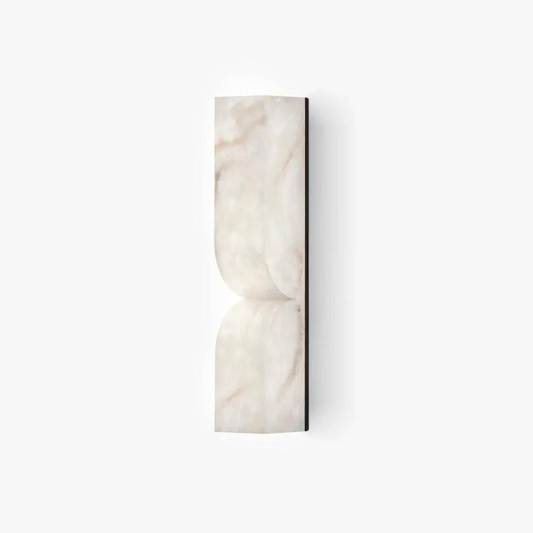 Alabaster Essence Wall Sconce - Elegant Design with Adjustable Light D