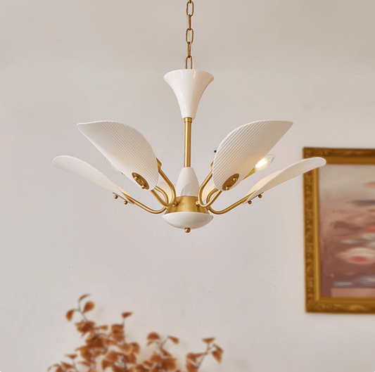 Liora Blossom Chandelier - Elegant Floral Design with Adjustable Heigh