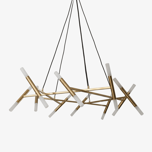 Le Diamant Crystal Chandelier - Elegant Design, Dimmable LED Lights