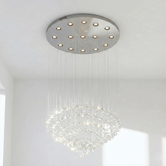 Elegant Floating Butterfly Chandelier with Adjustable Light and Remote
