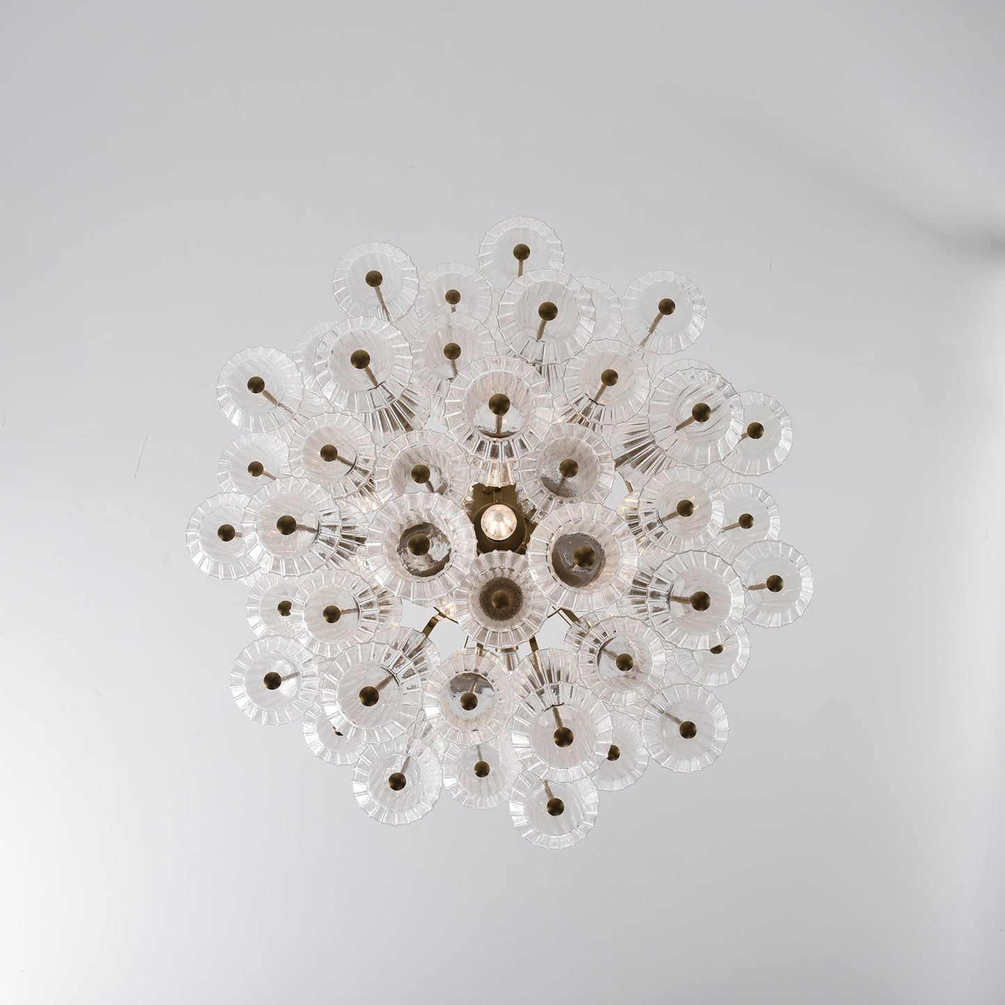 Florenzia Crystal Glass Chandelier - Elegant Design with Adjustable He