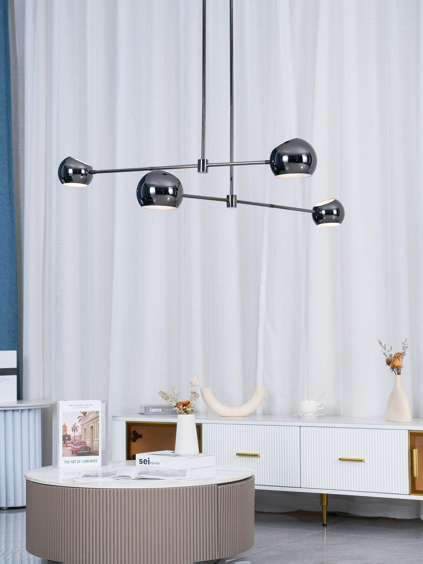 Acaba Chandelier - Elegant Lighting Fixture with Adjustable Brightness
