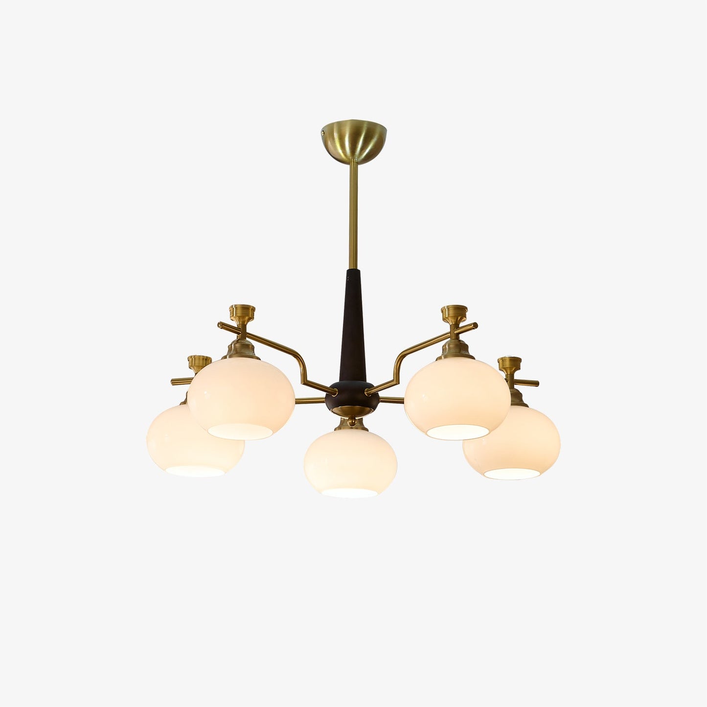 Alistair Sphere Chandelier - Elegant Design, Adjustable Height, LED Co
