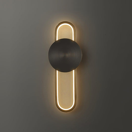 Allen Professional Wall Lamp with Adjustable Brightness and Modern Des