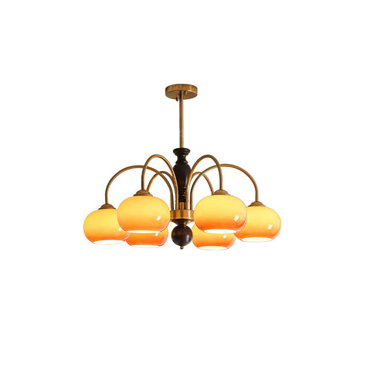 Amberly Arch Chandelier - Elegant Design with Adjustable Brightness
