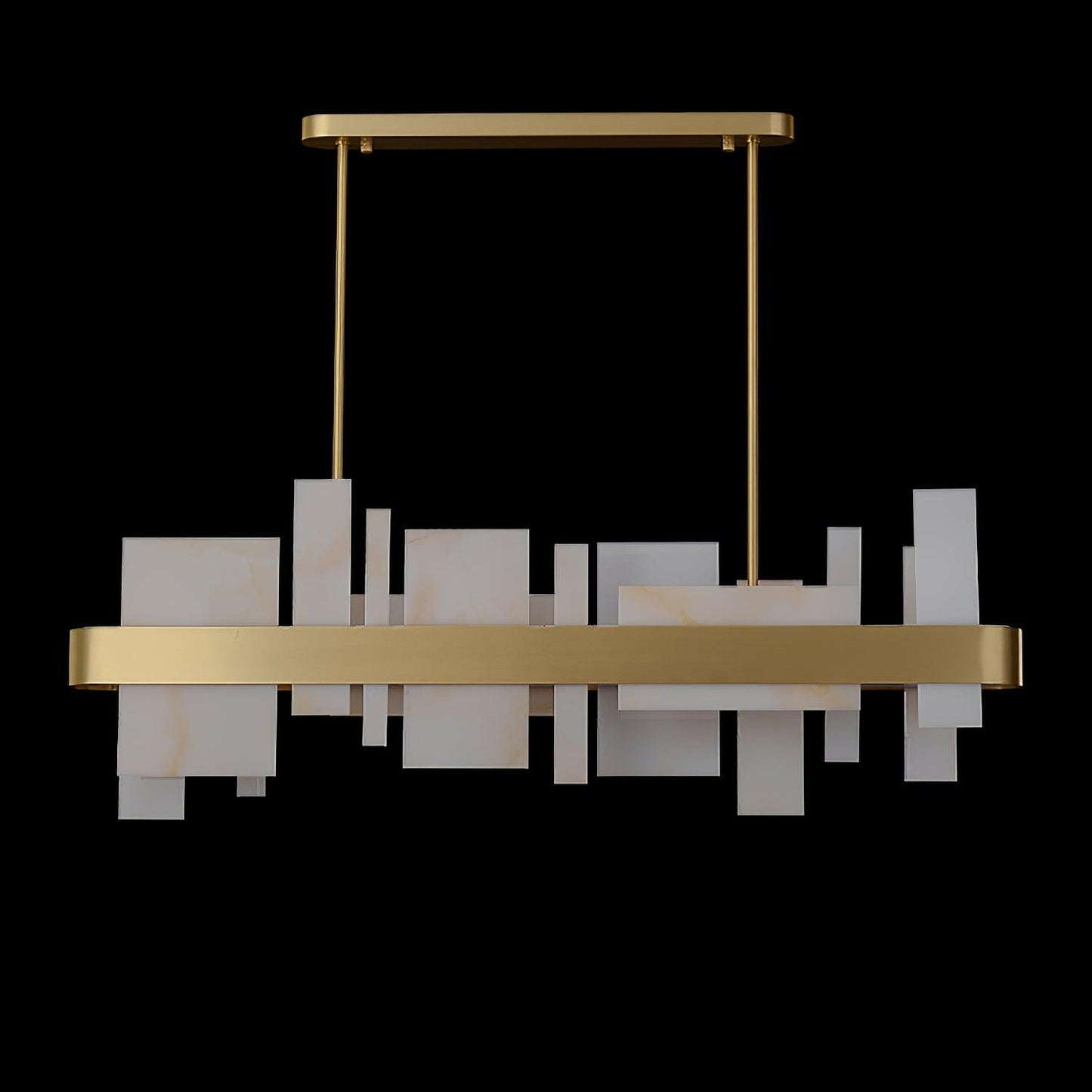 Amelie Chandelier - Elegant Crystal Design with Adjustable Height & LE