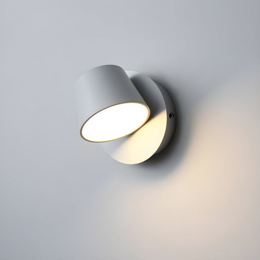 Angle Adjustable LED Reading Wall Lamp with Dimmer & Modern Design