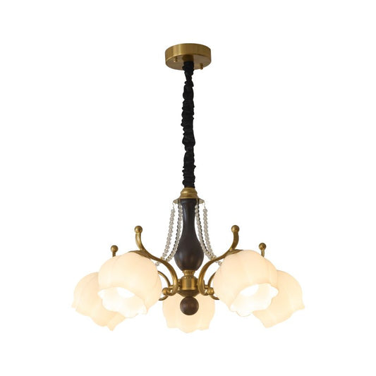 Antonia Chandelier - Elegant Lighting Fixture with Adjustable Arms & C