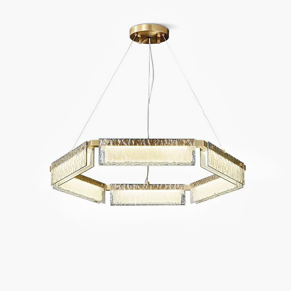 Modern LED Chandelier with Dimmable Brightness and Energy Efficiency