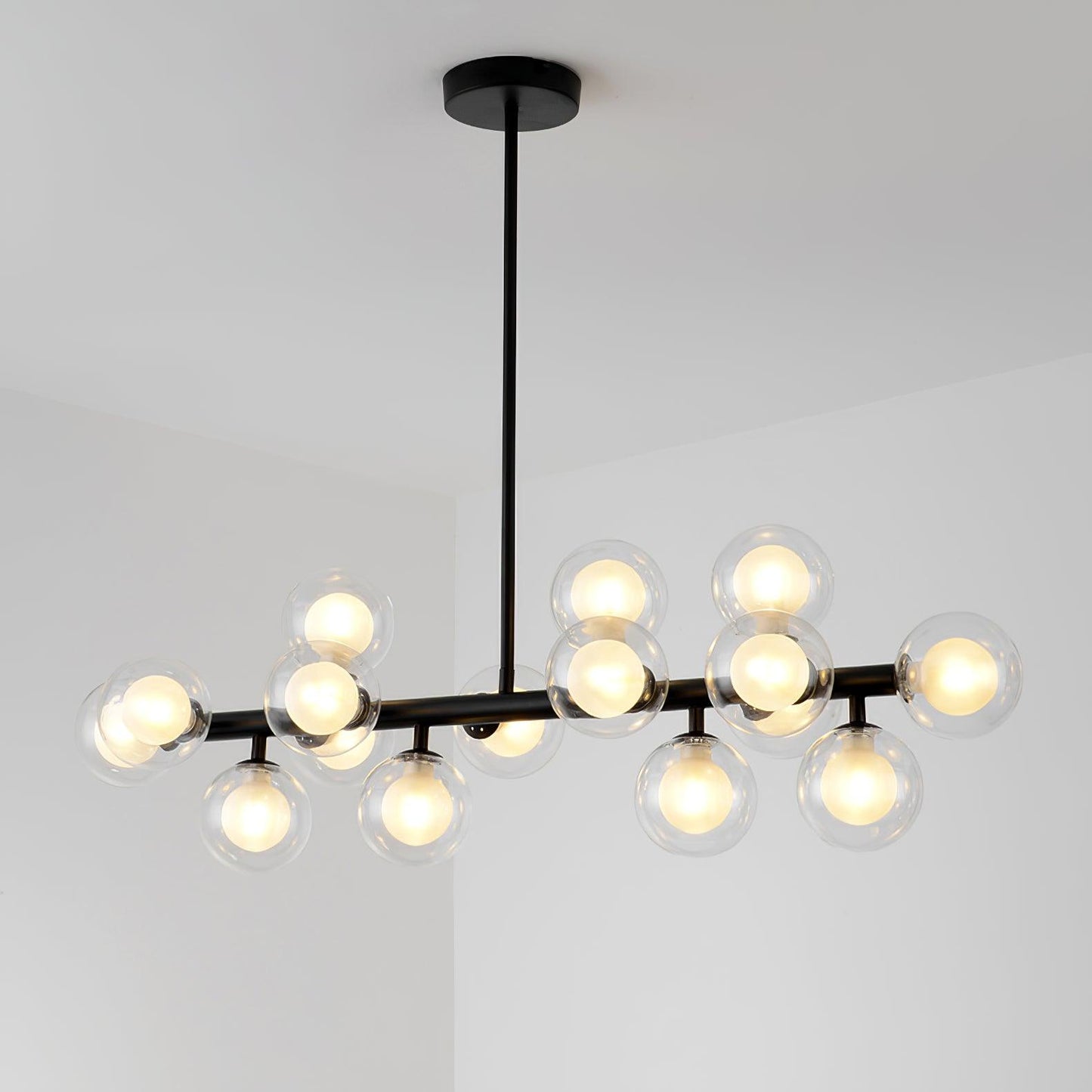 Aurelia Chandelier - Elegant Lighting Fixture with Adjustable Height &