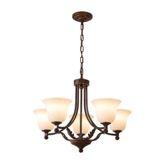 Aveline Bloom Chandelier - Elegant Crystal Design with Adjustable Heig