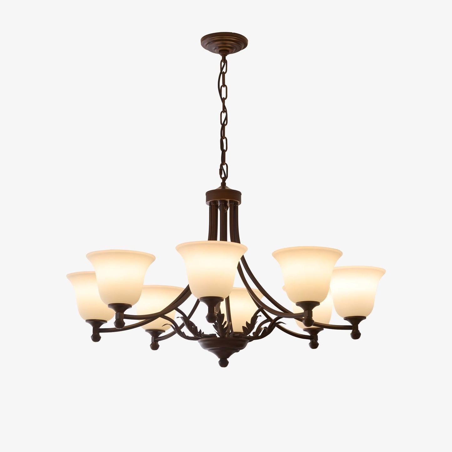 Aveline Bloom Chandelier - Elegant Crystal Design with Adjustable Heig