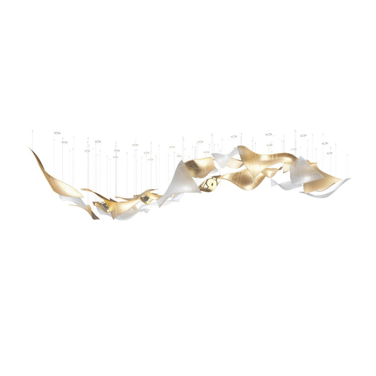 Thawflux Chandelier - Elegant Lighting Fixture with Adjustable Brightn
