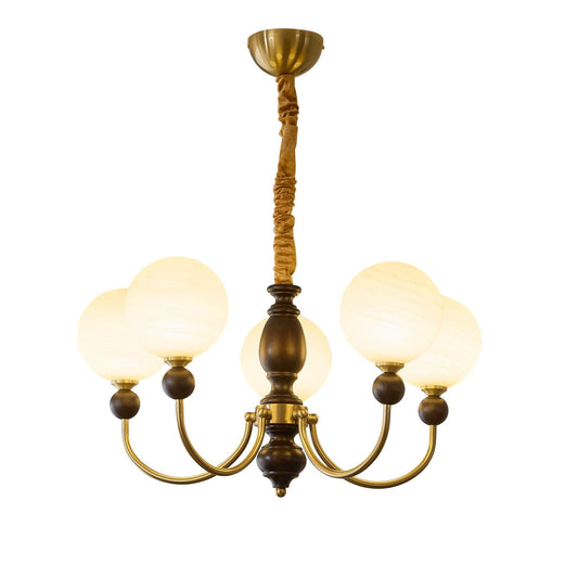 Carmina Orbital Chandelier - Modern Design with Adjustable Arms & LED
