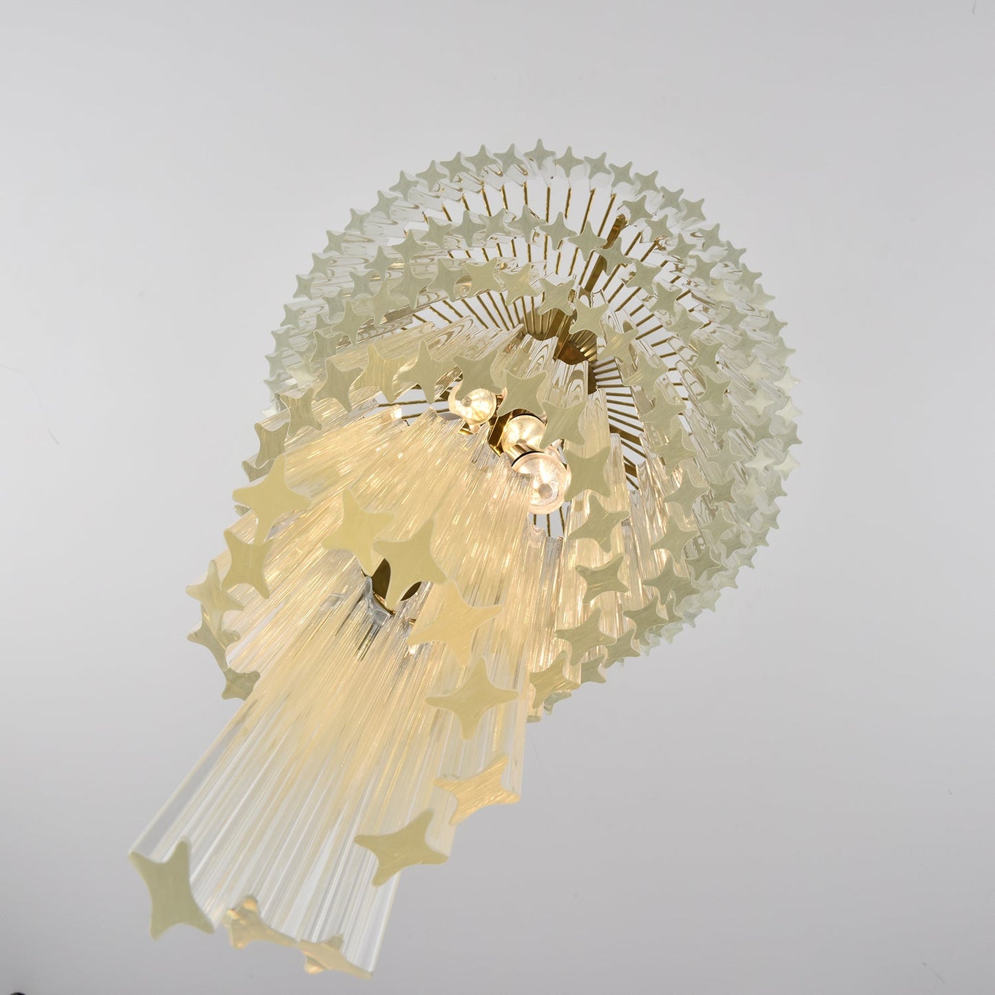 Cascada Spiral Clear Chandelier - Elegant Design, Energy Efficient LED