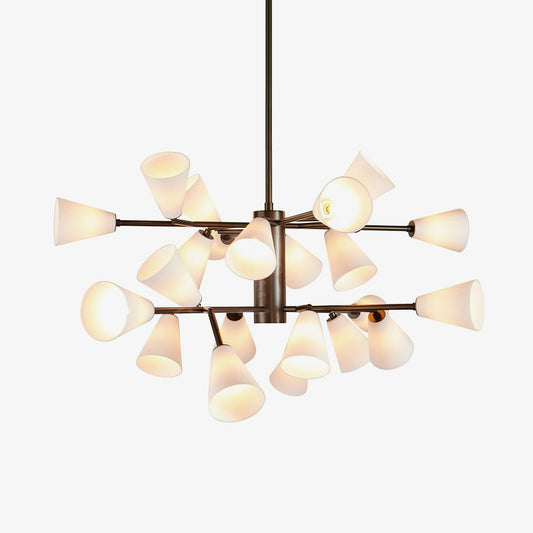 Cassius Chandelier - Elegant Lighting Fixture with Adjustable Brightne