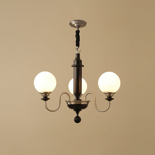 Colonial Grace Chandelier - Elegant Design with Adjustable Height & Cr