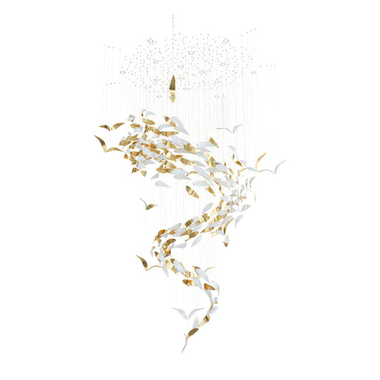 Elegant Bennett Chandelier - Modern Design with Adjustable Height & LE