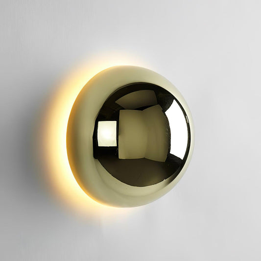 Aurum Sphere Wall Sconce - Elegant Design with Adjustable Brightness