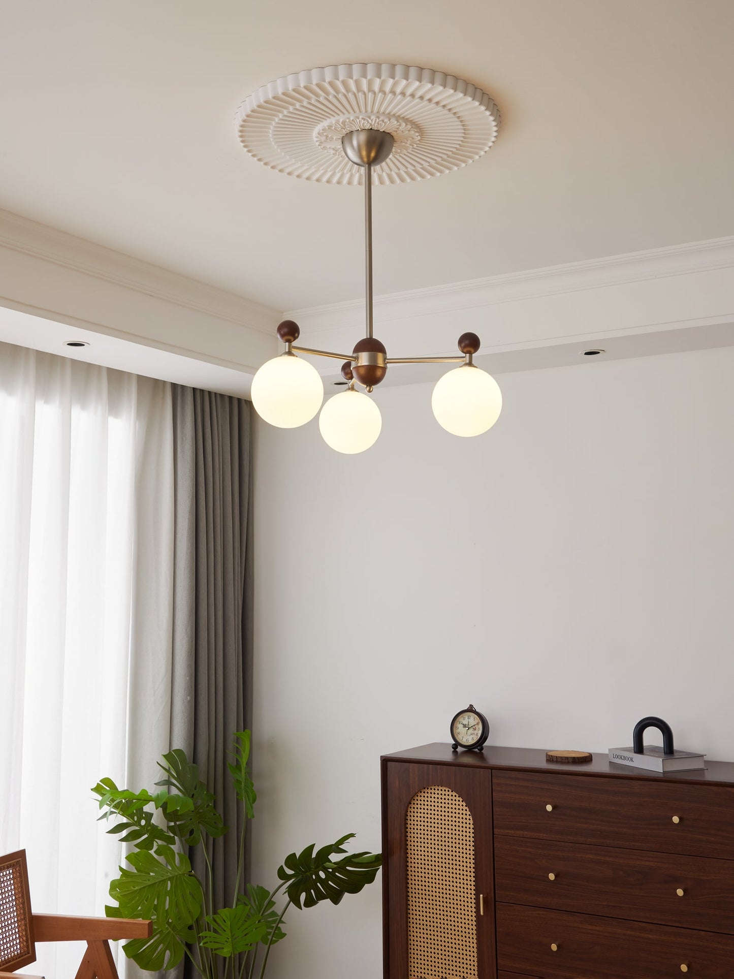 Ecliptica Chandelier - Modern Design with Adjustable Lighting & Energy