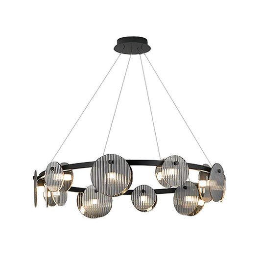 Foliole Chandelier - Elegant Design with Adjustable Brightness & Energ