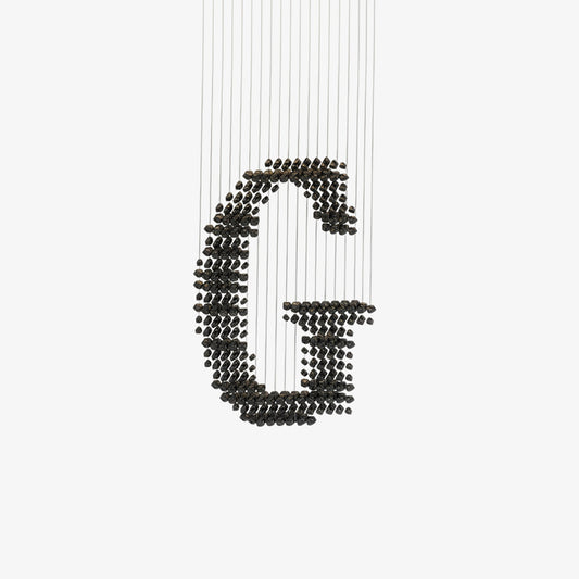 Elegant Charcoal Chandeliers - Dimmable LED & Adjustable Height