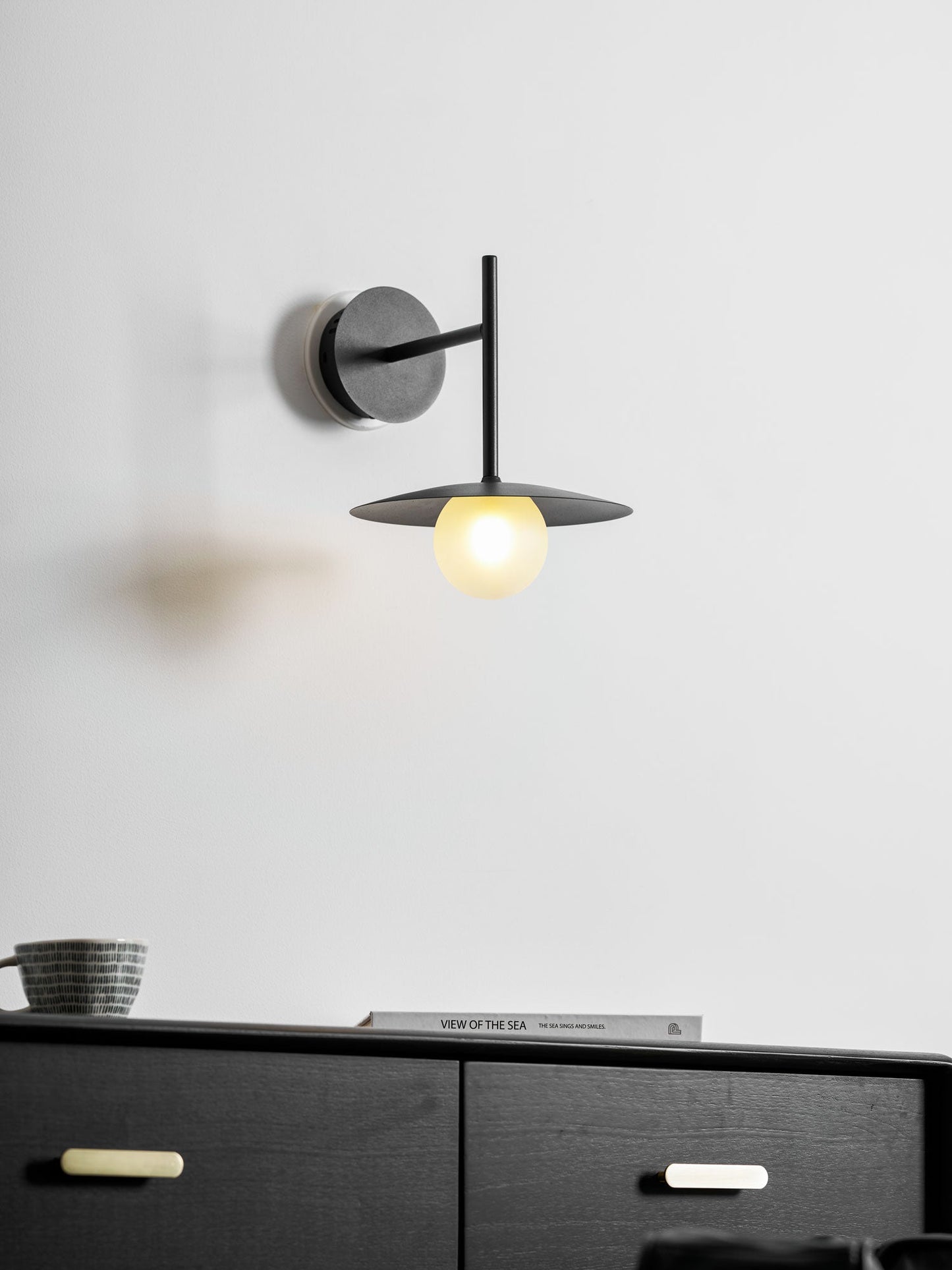 Gea Iron Wall Lamp - Adjustable Angle, Industrial Design, Durable Fini