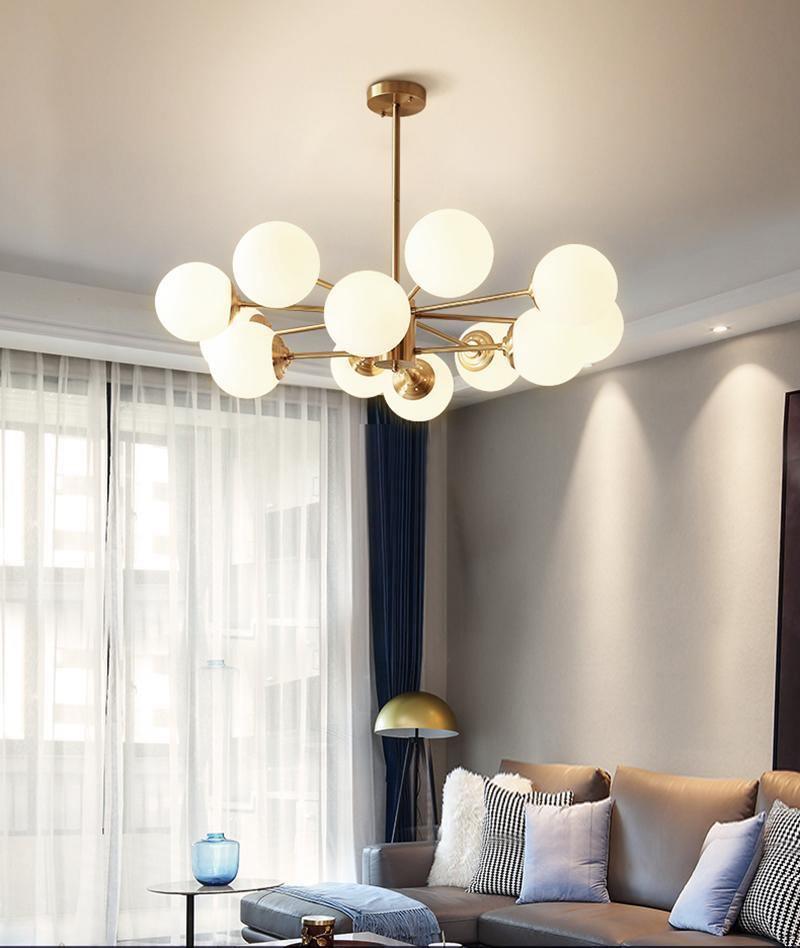 Karrington Crystal Chandeliers - Elegant Lighting with Adjustable Heig
