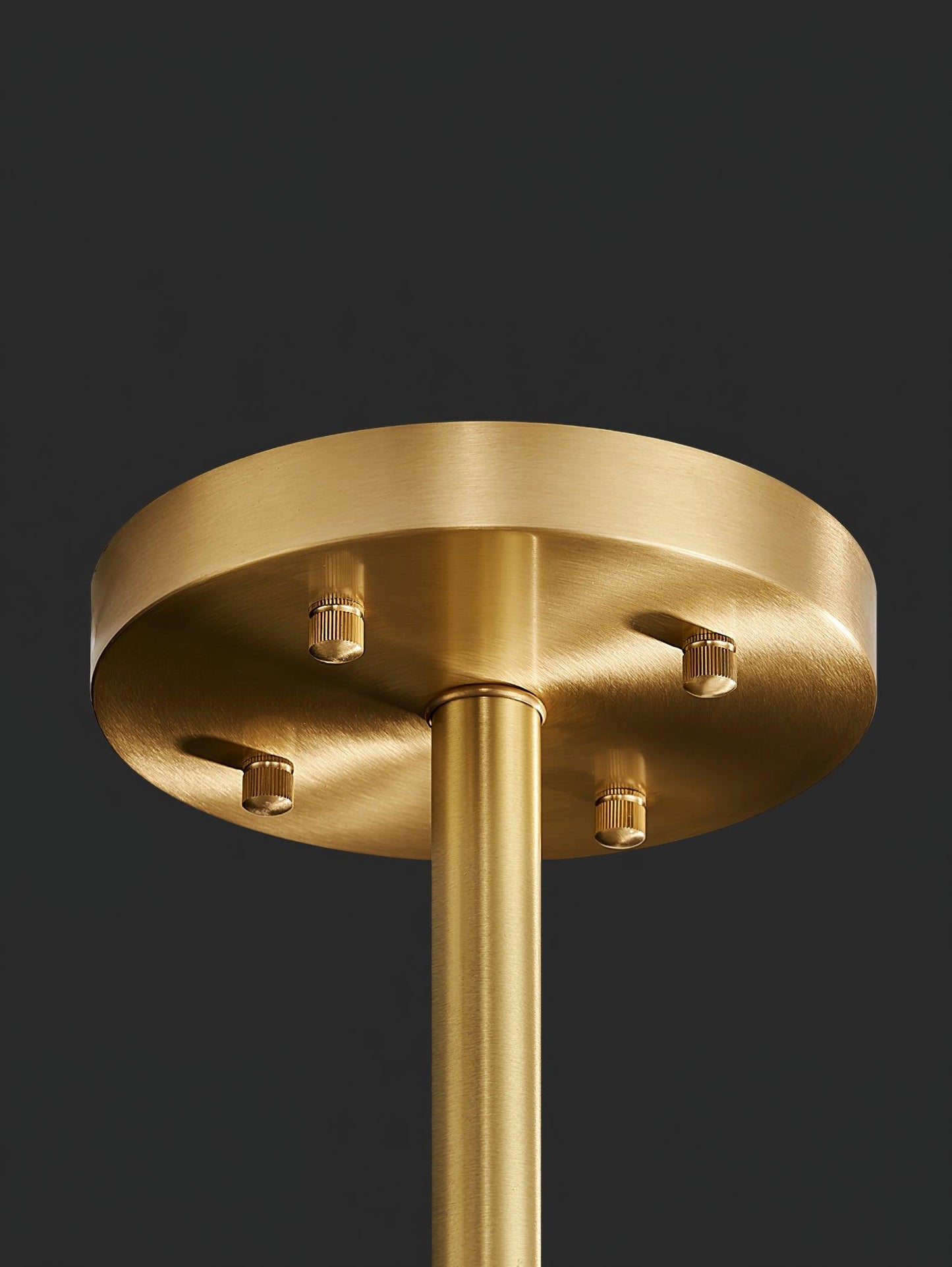 Elegant Gold & Clear Rod Chandelier with Adjustable Height & LED Compa