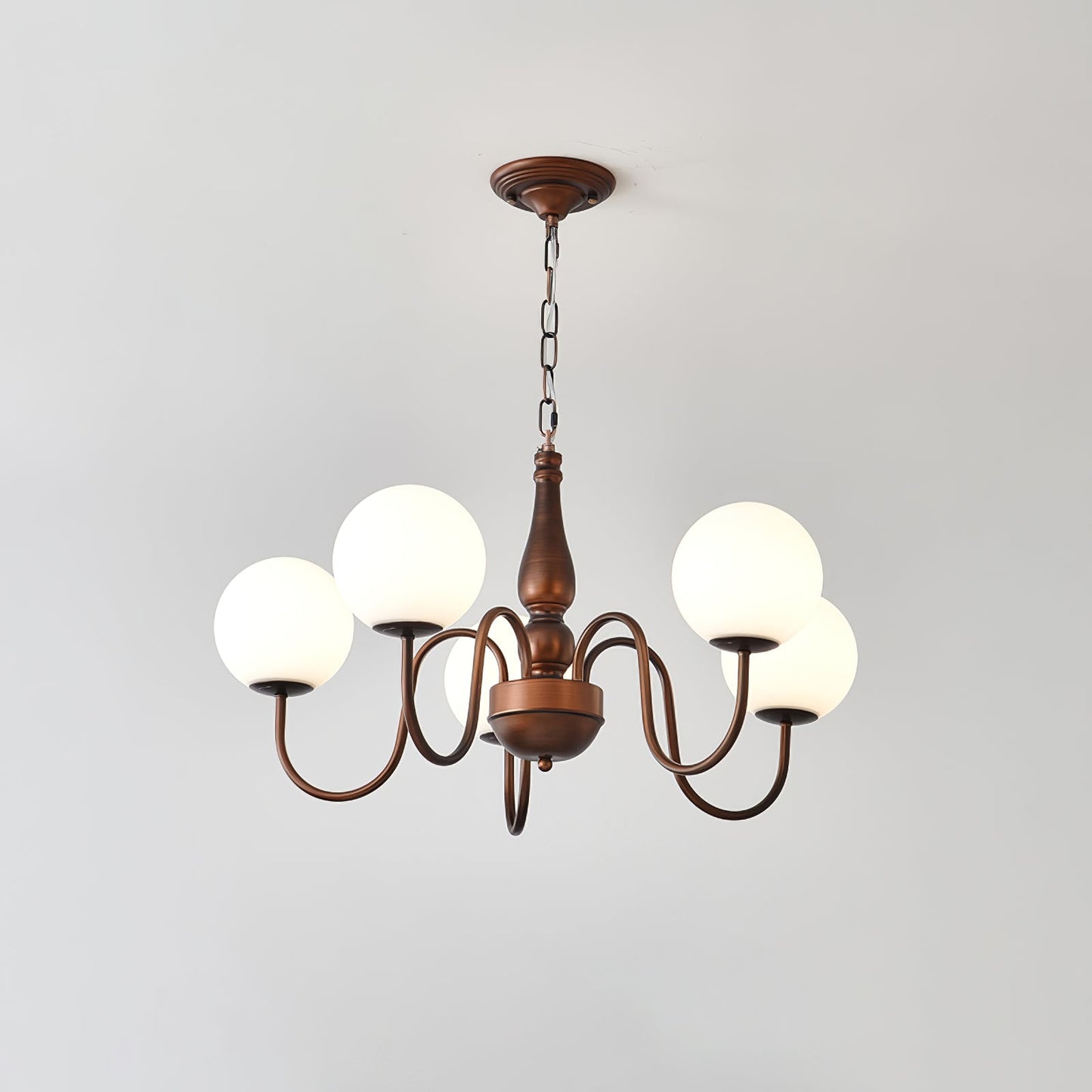 Grove Balls Chandelier - Elegant Lighting with Adjustable Height & LED