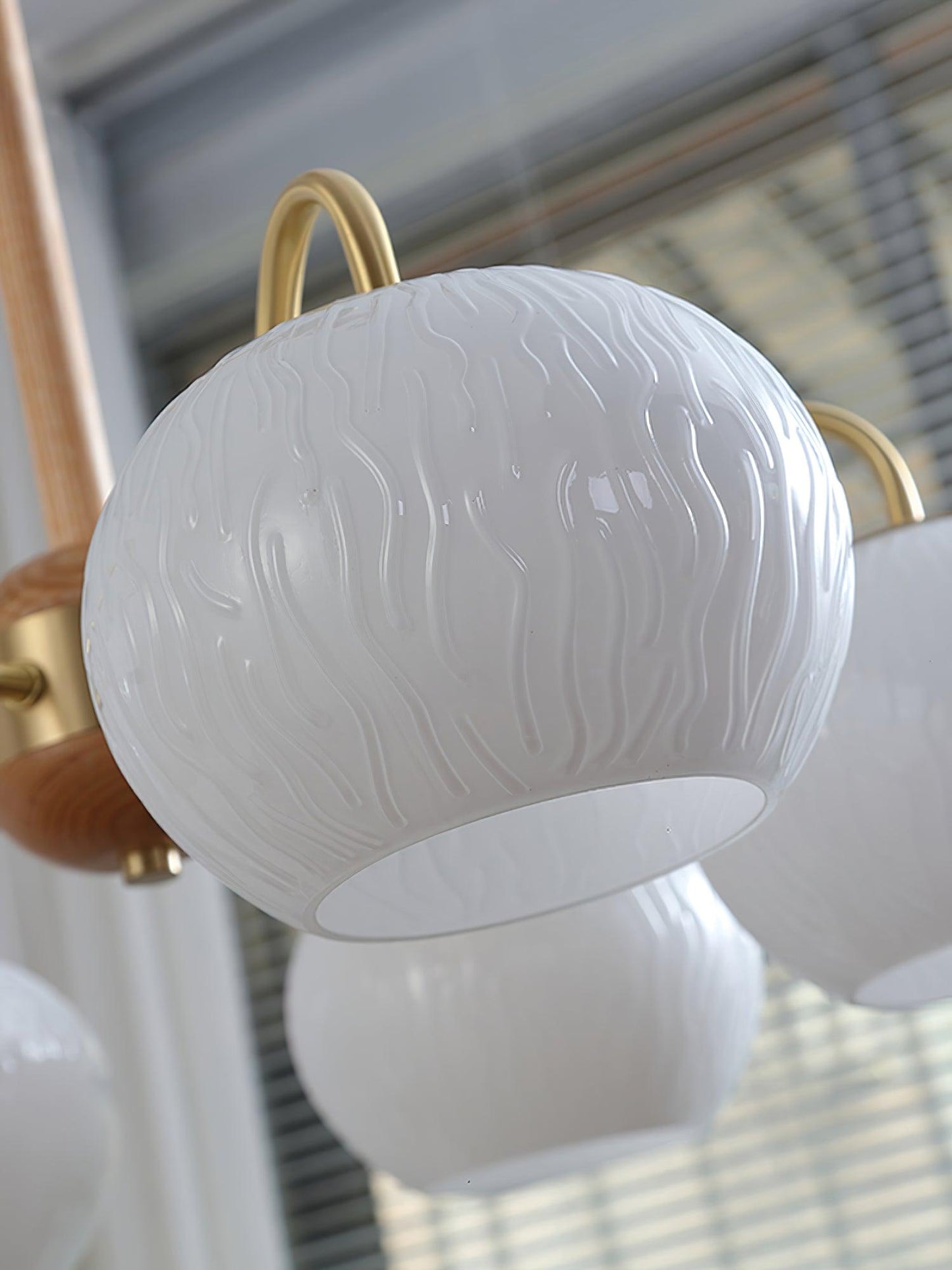 Elegant Crystal Chandelier - Dimmable Lighting, Easy Installation