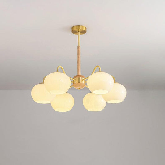 Elegant Crystal Chandelier - Dimmable Lighting, Easy Installation