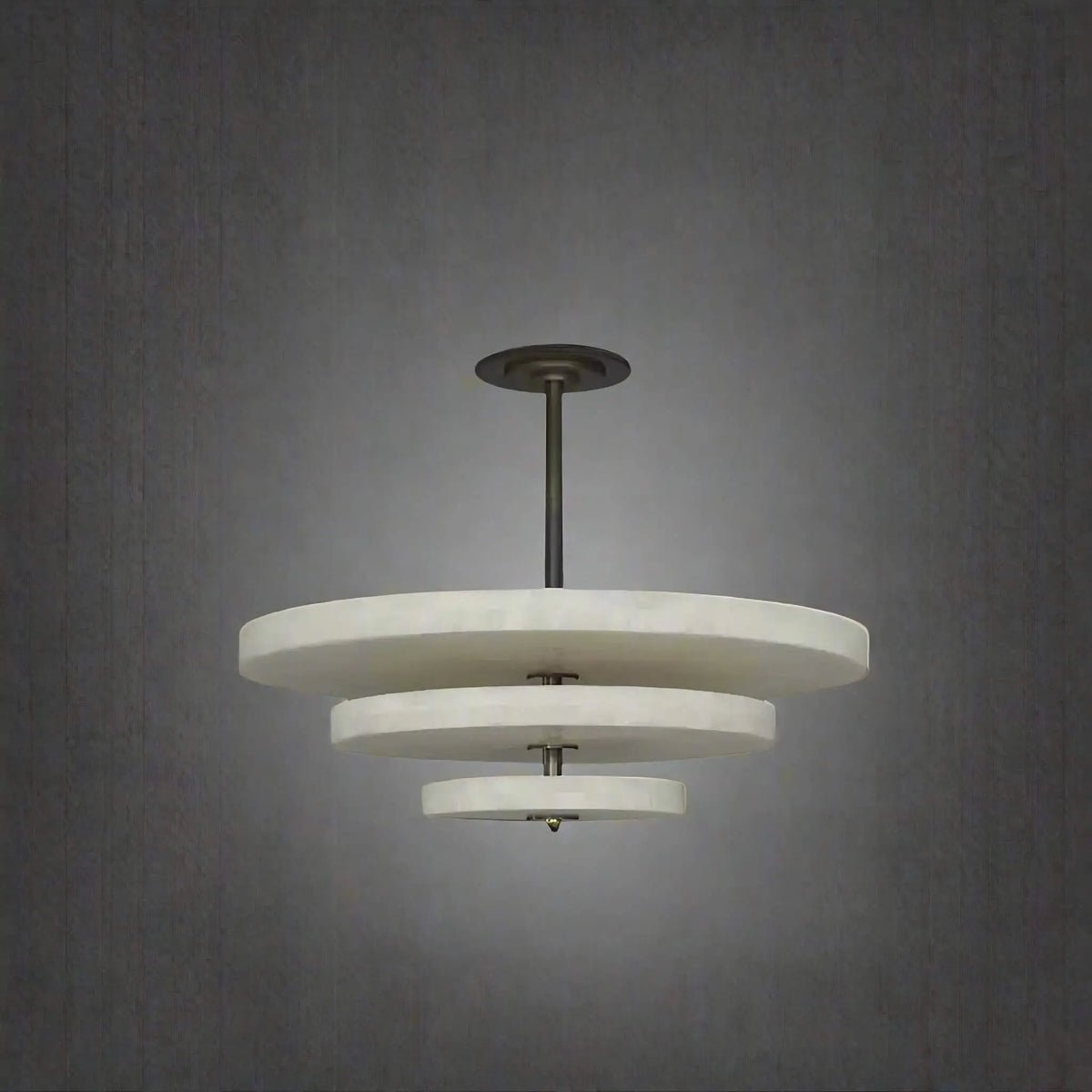 Ice Queen Alabaster Chandelier - Elegant Design, Adjustable Height