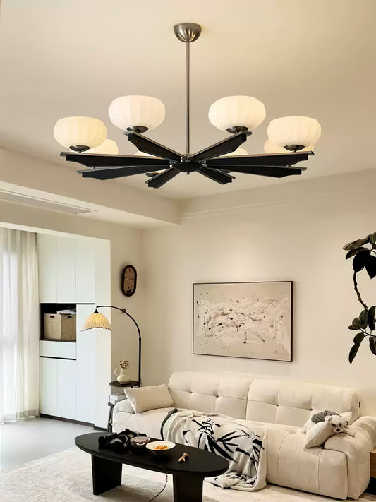 Imperium Chandelier - Elegant Lighting Fixture with Adjustable Height