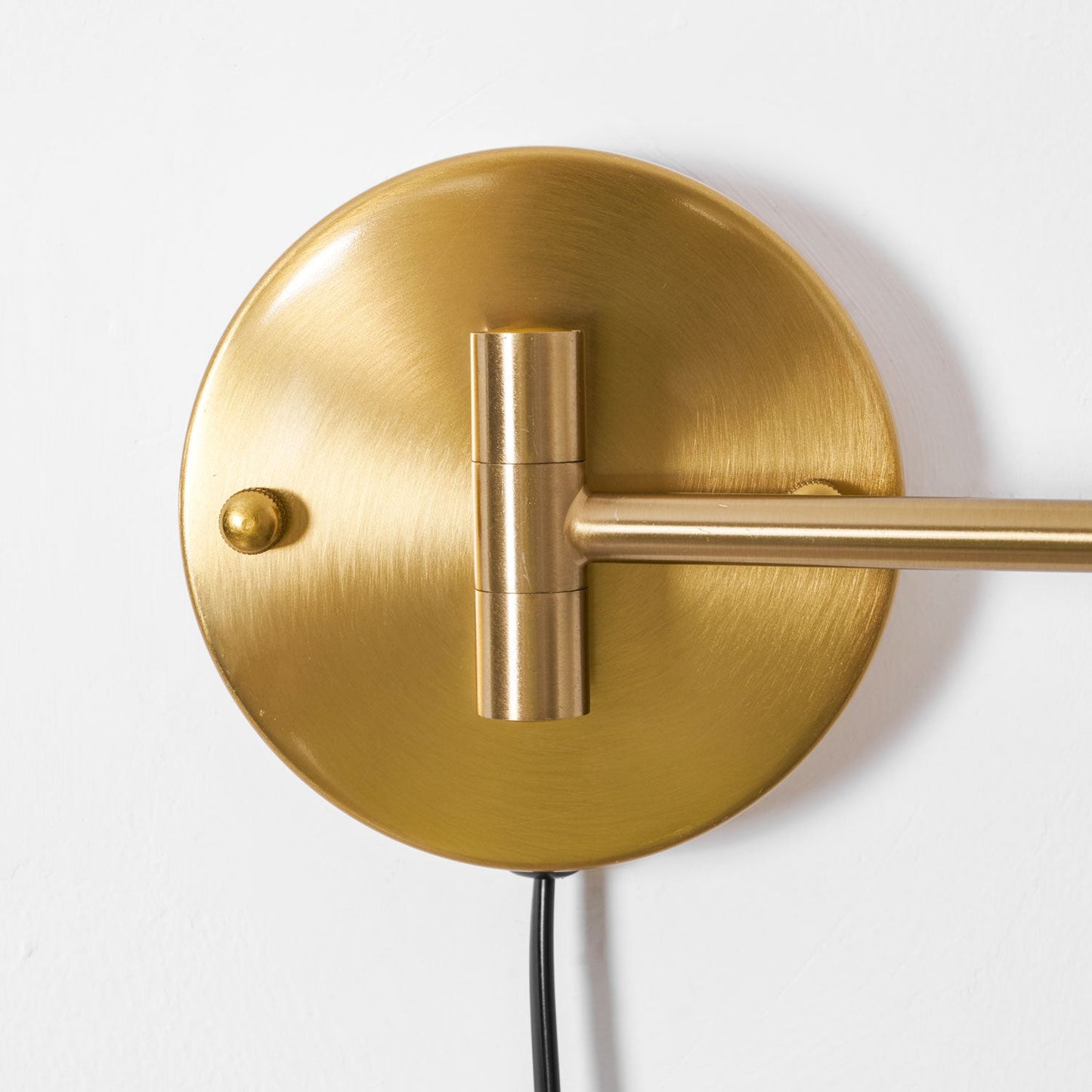 Adjustable Arm Wall Lamp with USB Charging and Dimmable LED Light