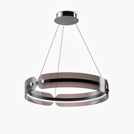 Modern LED Chandelier with Dimmable Brightness and Energy Efficiency