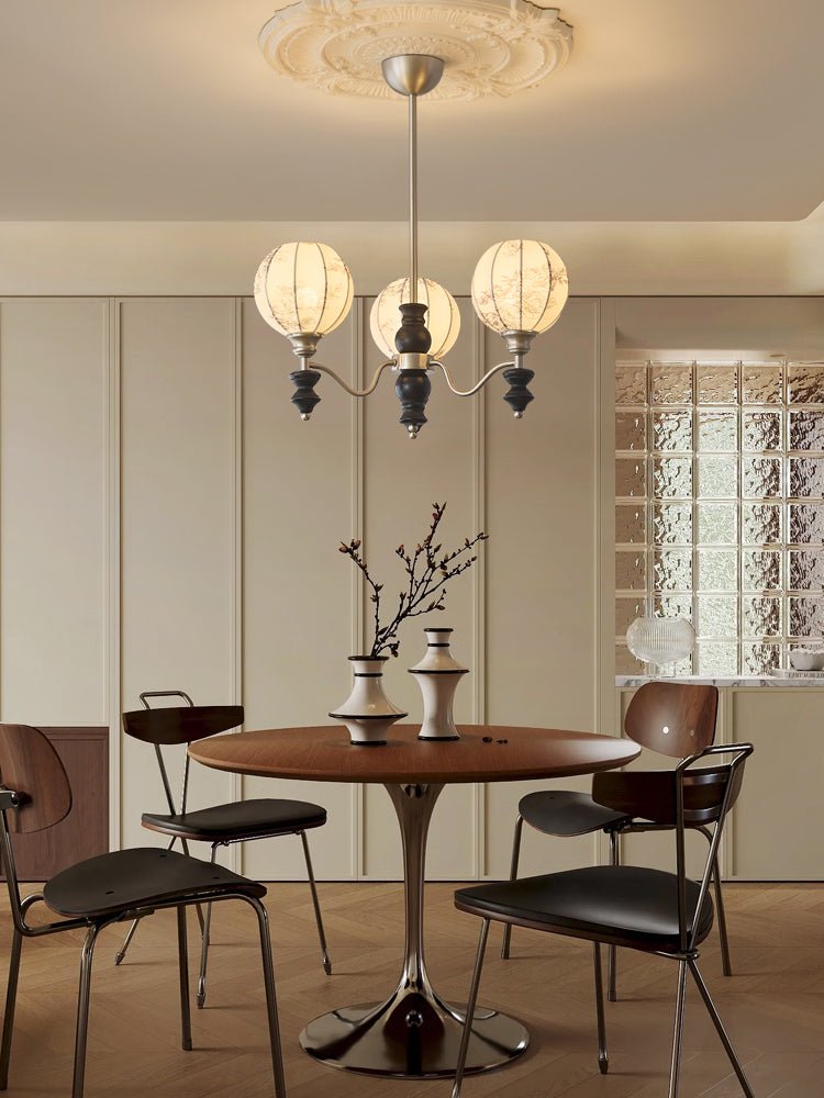 Juliette Chandelier - Elegant Lighting with Adjustable Arms and Crysta
