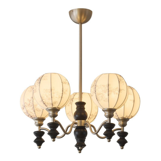 Juliette Chandelier - Elegant Lighting with Adjustable Arms and Crysta