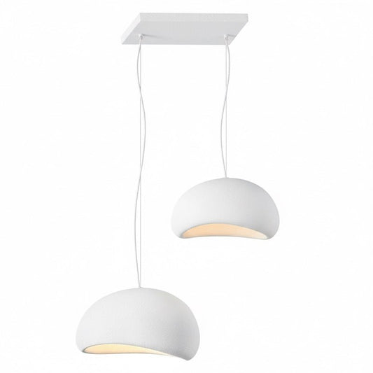 Zenra Wabi-Sabi Organic Chandelier - Eco-Friendly, Adjustable Height