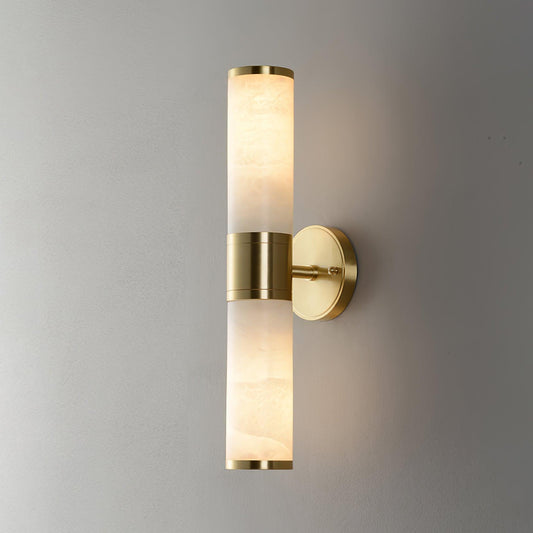 Alabaster Wall Lamp - Elegant Design with Soft Glow & Adjustable Angle