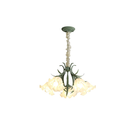 Lily of the Valley Flower Chandelier - Elegant Design, LED Lighting