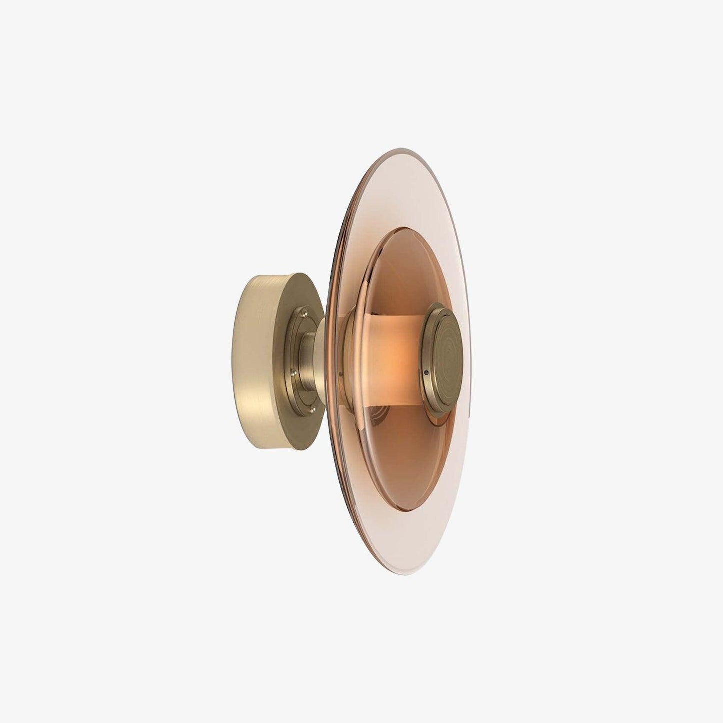 Luna A Disc Sconce - Modern Wall Light with Adjustable Brightness