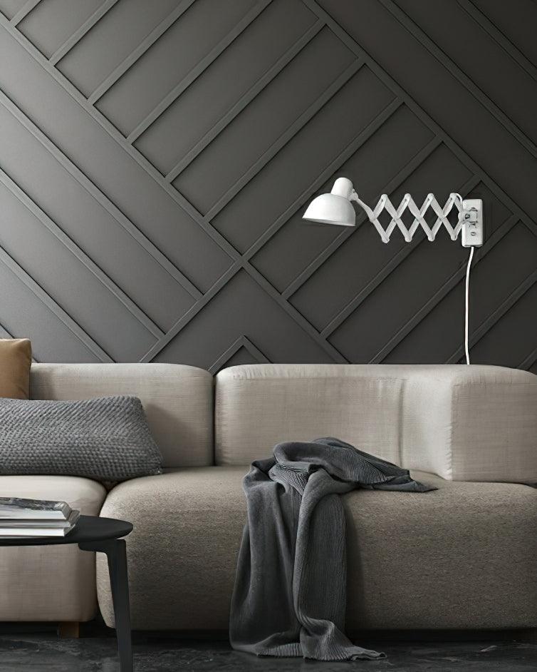 Maxon Adjustable Wall Lamp with Dimmable LED and Swivel Arm Design