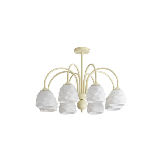 Melting Ice Cream Chandelier - Unique Design, LED Lighting, Adjustable