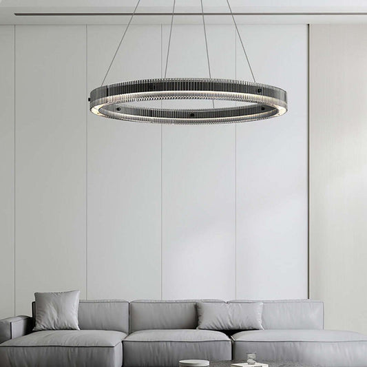 Merope Chandelier - Elegant Crystal Design with Adjustable Brightness