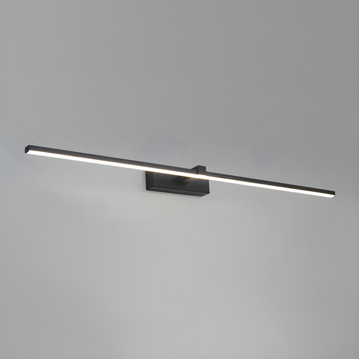 Professional Metal Linear Mirror Wall Light with Dimmable LED and Adju